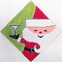 11391-CHR Santa with Martini