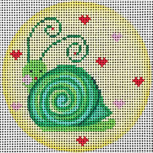 11888 Snail with Hearts