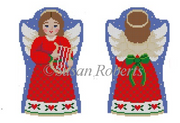 Angel with Lyre 2 sided 1238