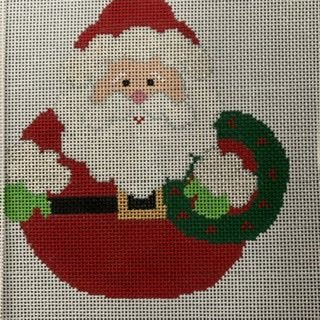 Santa w/Wreath CH307C