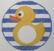 RD178 Ducky Monogram Round