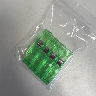 Canvas Clips-Green