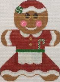RD200-11 Mini Gingerbread Mrs. Claus