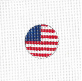 American Flag Fob Canvas TTF026