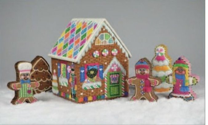 3D Gingerbread House H3D01