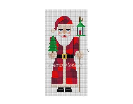 Nutcracker Patchwork Santa 4325