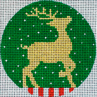 4370 Gold Reindeer