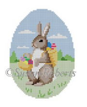 Rabbit w/Egg Basket Egg 0443
