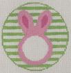 091P Pink Bunny Round