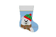 Scarf Polar Bear Mini-sock 5474