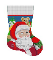 Santa with Bag Mini Stocking 5479