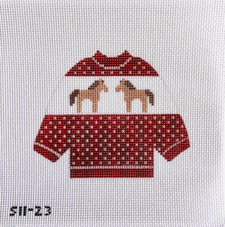SI123 Horses Pullover