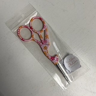 Pink Leopard 3 3/4 Embroidery Scissors