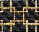 RD901 Square Lattice Insert - Black & Gold