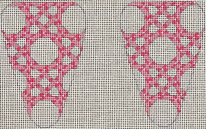 SC113P Pink Caning Pattern Scissors Case