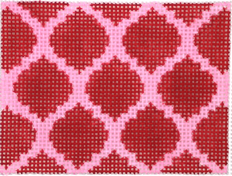 INSPCC-13 Pink and Red Quatrefoil Insert