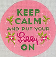 INSMC-56 Keep Calm and Put Your Lilly On Insert