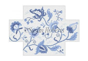 Crewel Floral Brick Cover 6314