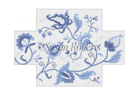 Crewel Floral Brick Cover 6314