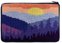 Mountain Scene Cosmetic Case - SZ641