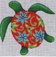 87202 Turtle with Flower Shell