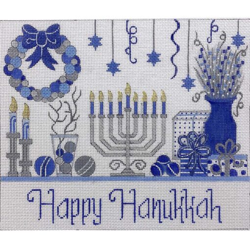 4383 Happy Hanukkah Tray