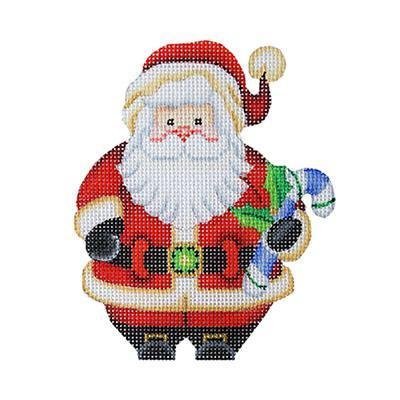 Mini Santa with Candy Cane BB6040