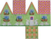 Easter Cottage--Pink Lattice Roof HH-103