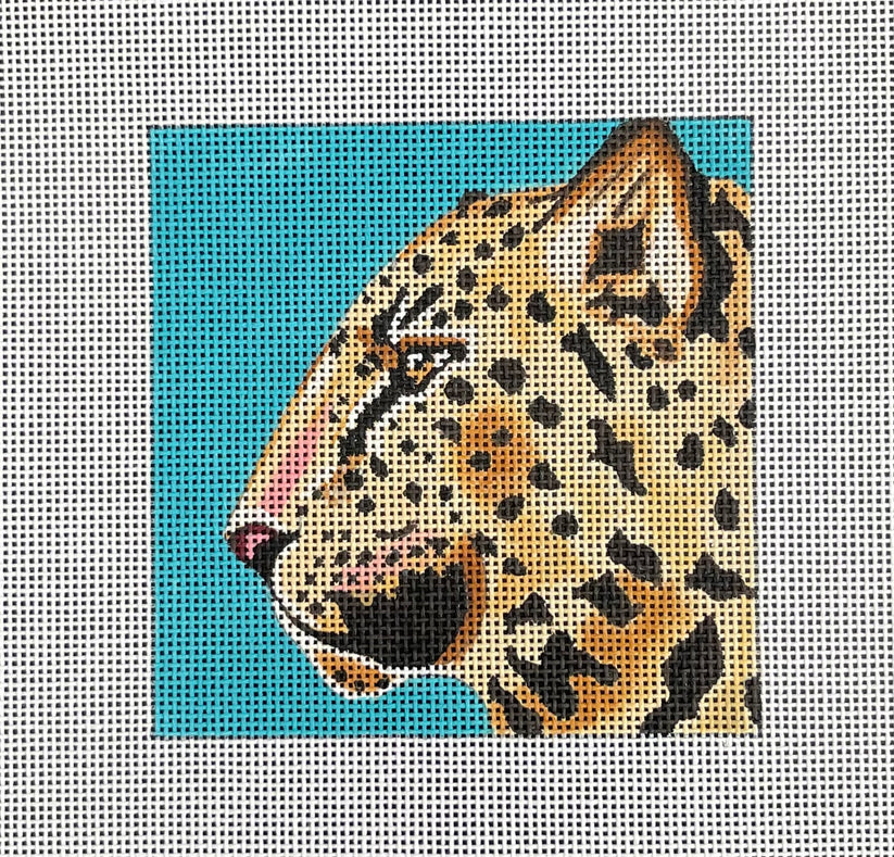 IN232 Leopard on Blue Insert