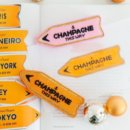 CLV001-O - Champagne This Way - Orange - TS