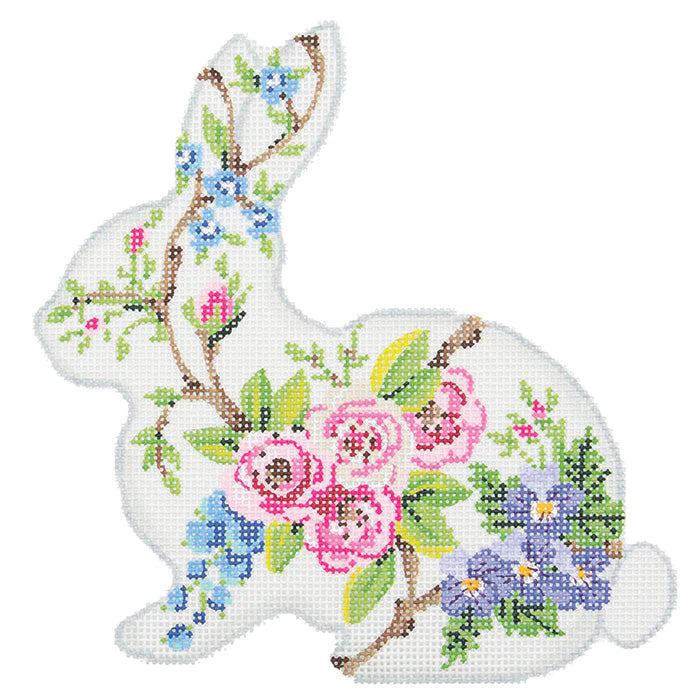 KC-KEA66-18 Floral Patterned Bunny