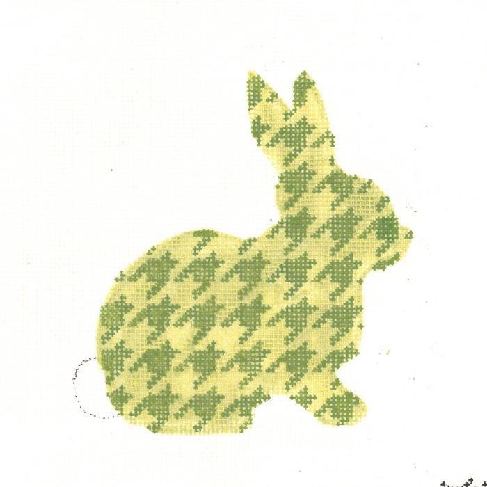 Lime Houndstooth Bunny KC-KEA5618