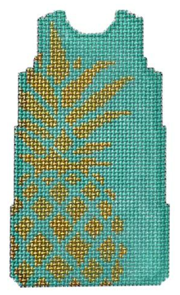 MS70A Pineapple Stencil/Aqua Mini Shift