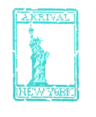 Passport Stamp - New York AW92