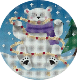 PB05 Polar Bear Garland