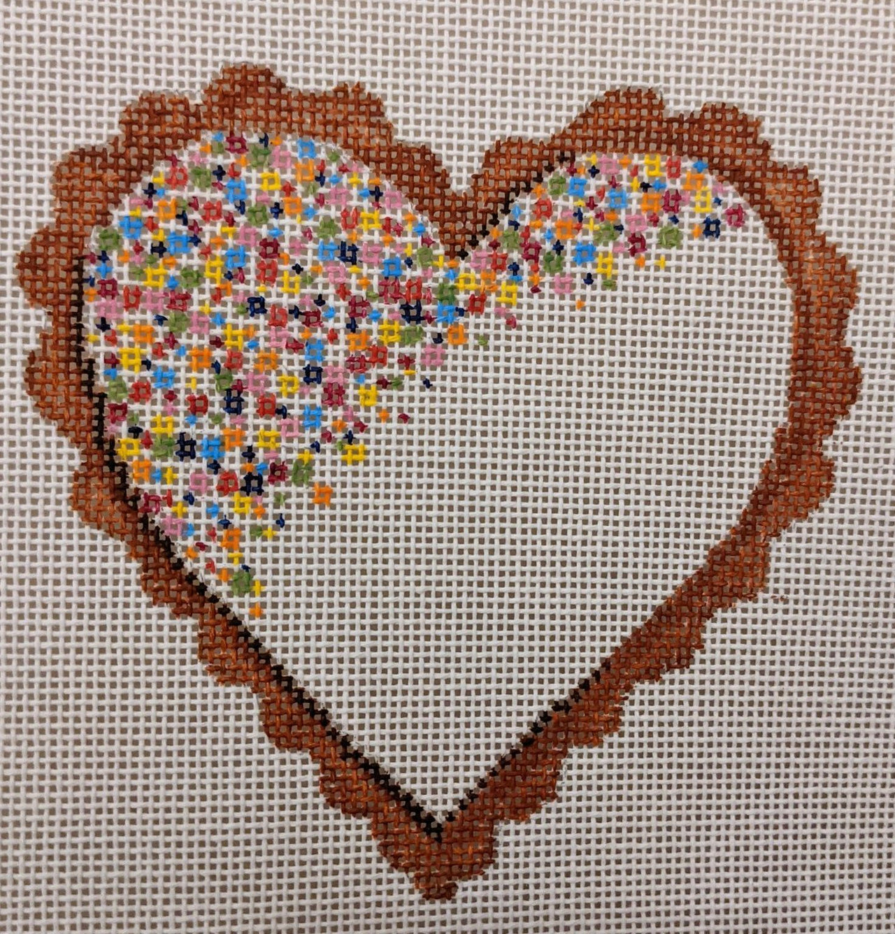 LL-C-010 Sprinkle Heart Cookie