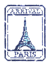 Passport Stamp - Paris AW89