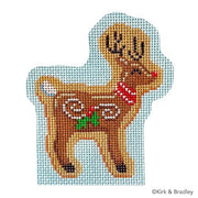 Candy Cottage Add-on Right Facing Reindeer KB1631