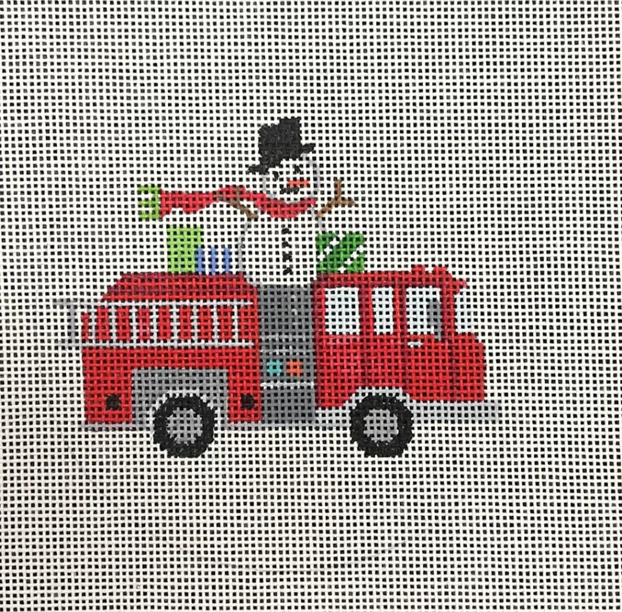 Christmas Fire Truck AL-068