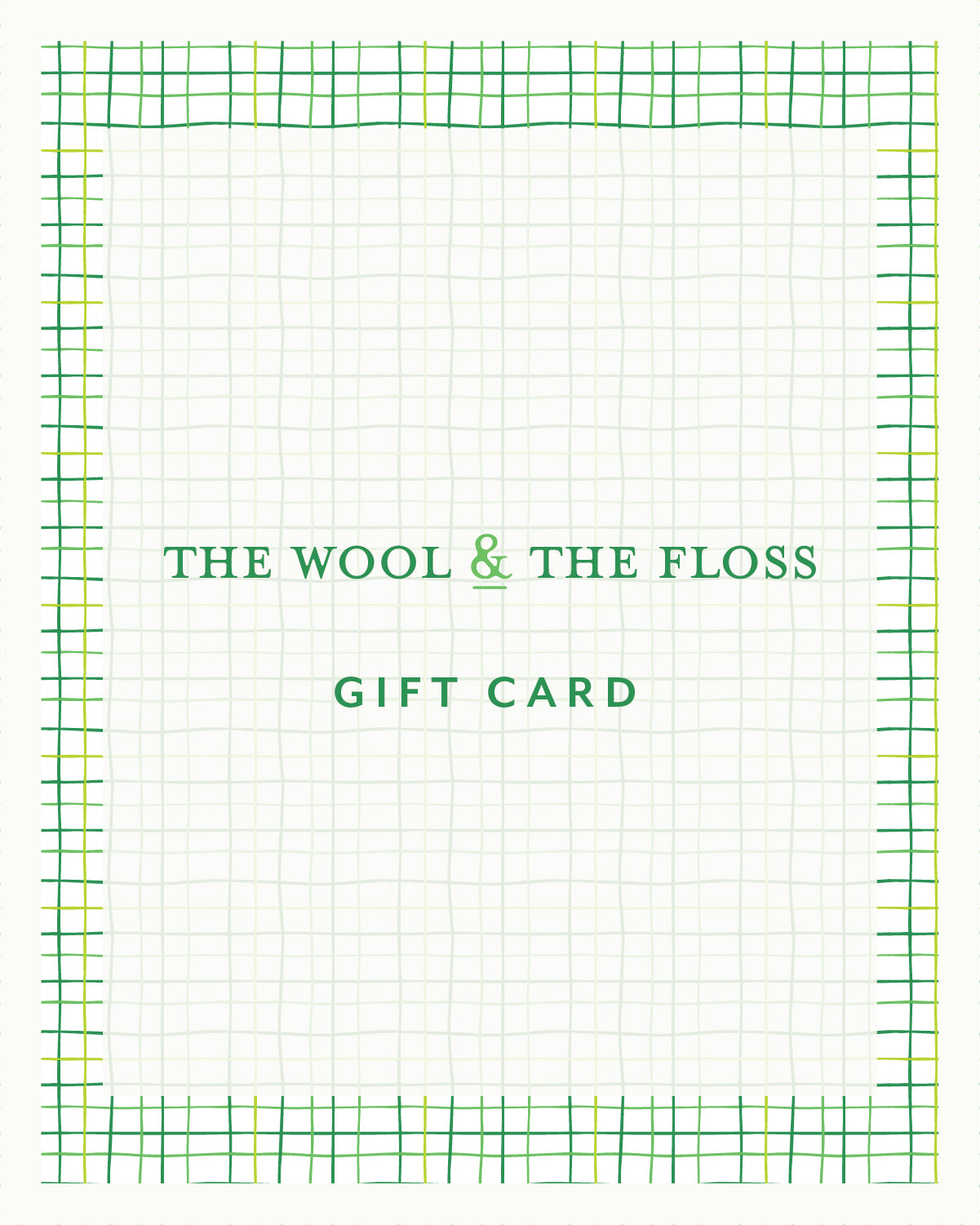 The Wool & the Floss Gift Card