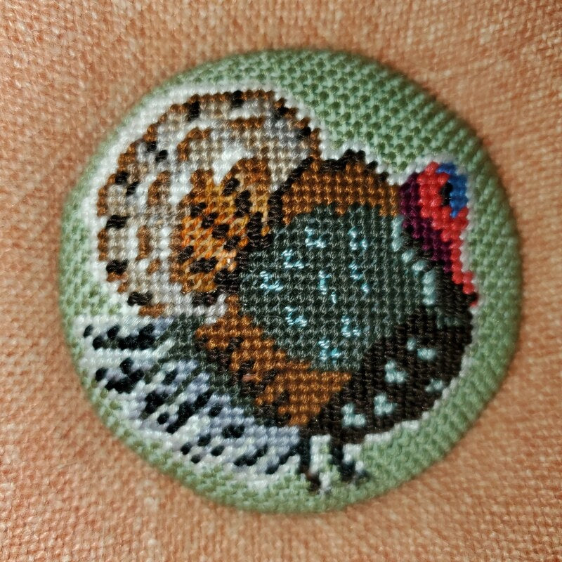 BC37 Turkey Button Cover