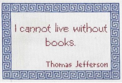 Cannot Live Without Books P113