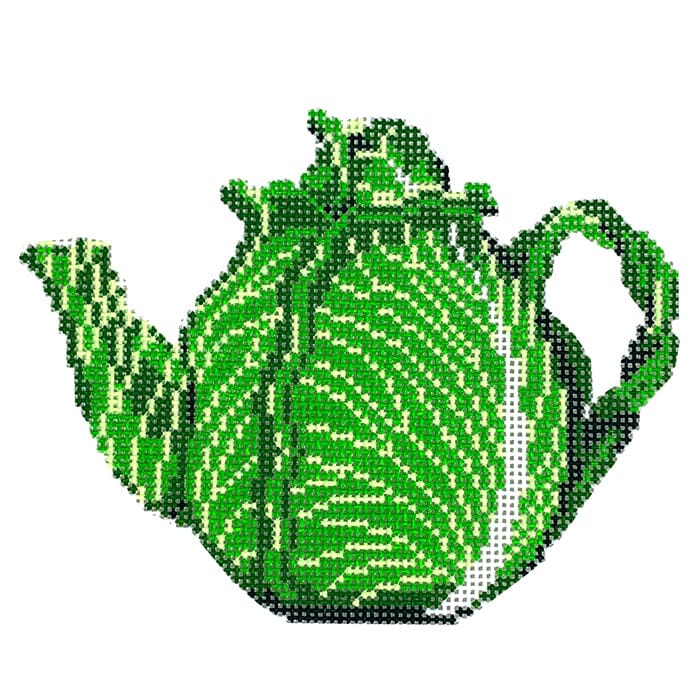 CLV017-C - Cabbage Teapot - TS