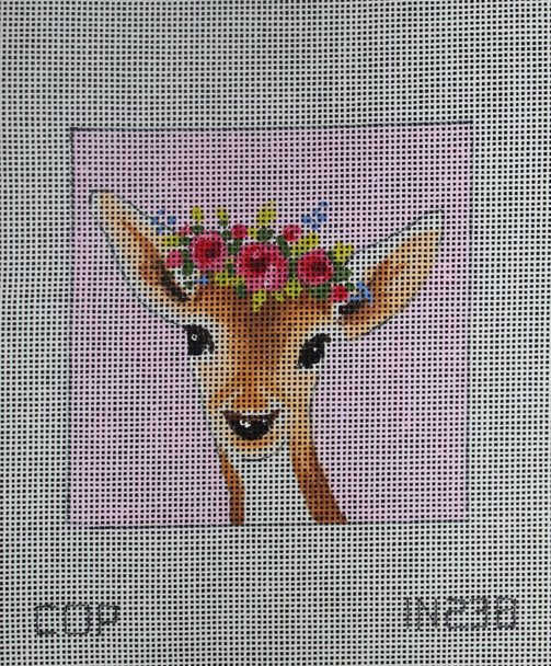 Deer w/ Floral Crown IN238