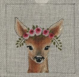 Deer w/ Floral Crown IN075