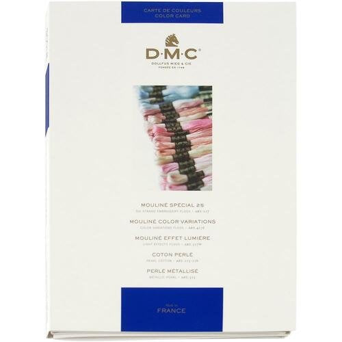 DMC Color Card with thread