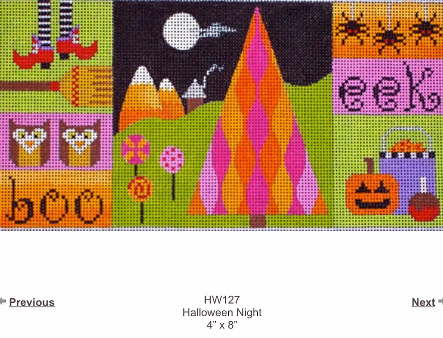 Halloween Night Collage HW127