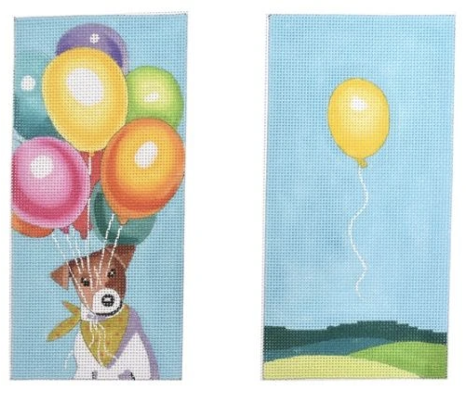 Dog w/ Balloons Eyeglass Case EY201