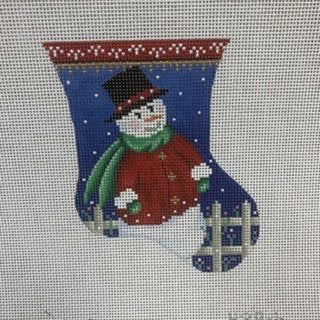 429-6 Snowman Mini Sock