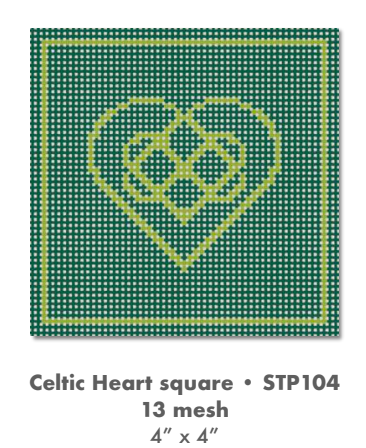 STP104 Celtic Heart Square